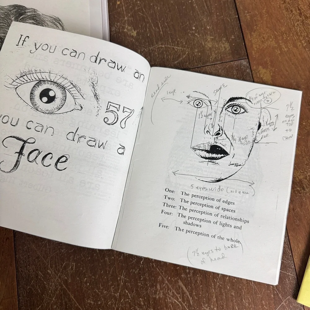Faces and Features Book 1 Binder Booklets Law Enforcement Art Jesse‎ Rouse